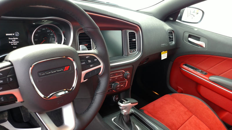 Red door panels too! Not suede though.